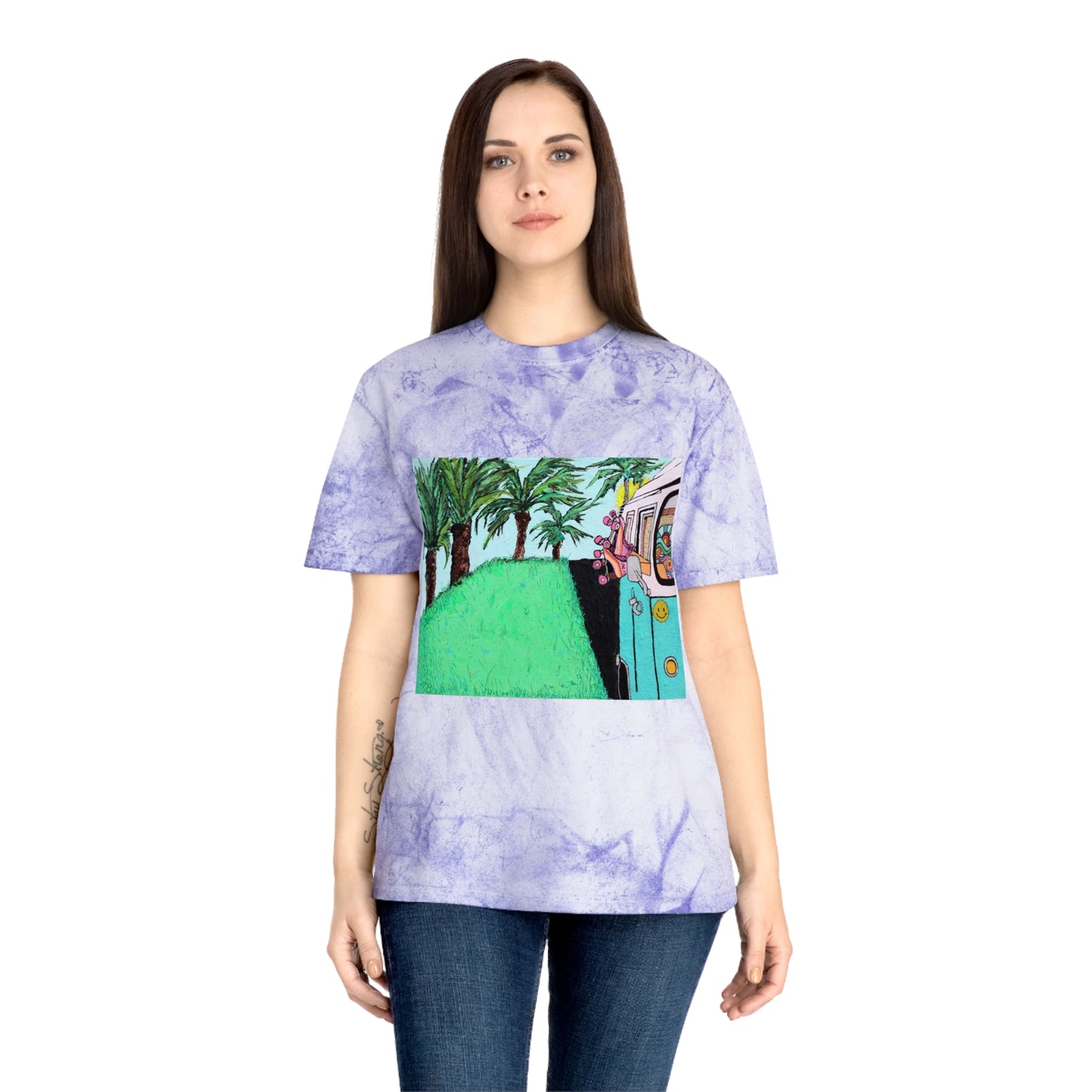 Roller Road Trip Unisex Color Blast T-Shirt