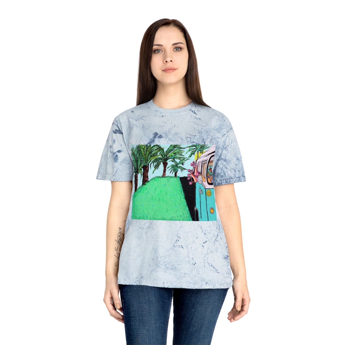 Roller Road Trip Unisex Color Blast T-Shirt