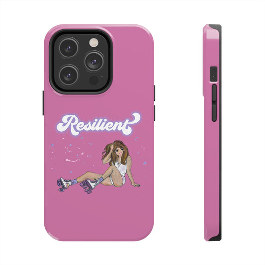 Resilient - Pink Tough Phone Case