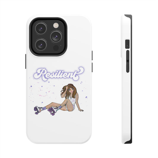 Resilient - White Tough Phone Case