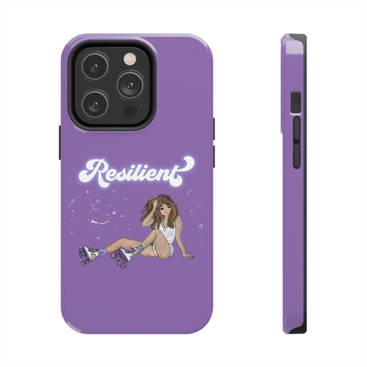 Resilient - Purple Tough Phone Case