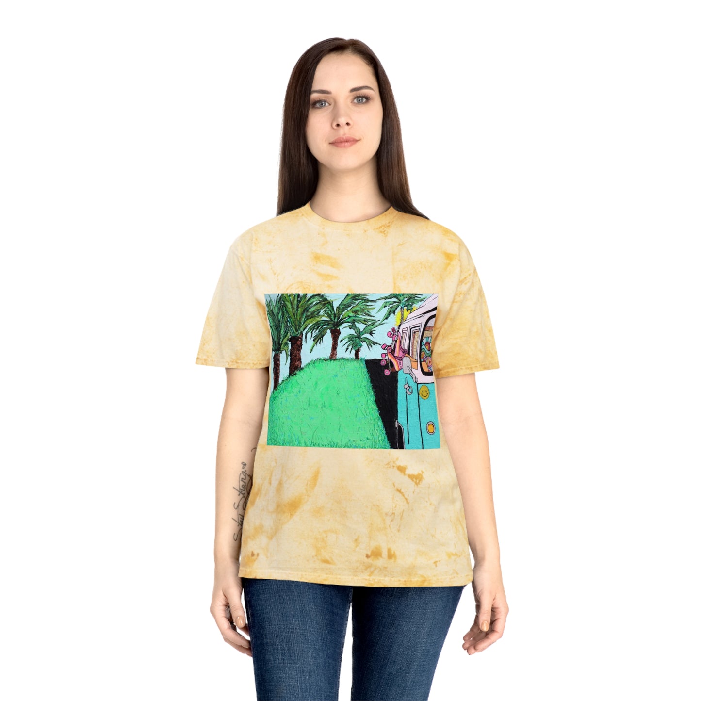 Roller Road Trip Unisex Color Blast T-Shirt