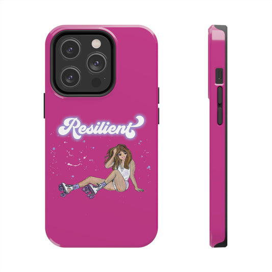 Resilient - Magenta Tough Phone Case